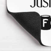 即刻の人間はちょうどコーヒーマウスパッドを加えます マウスパッド (コーナー)