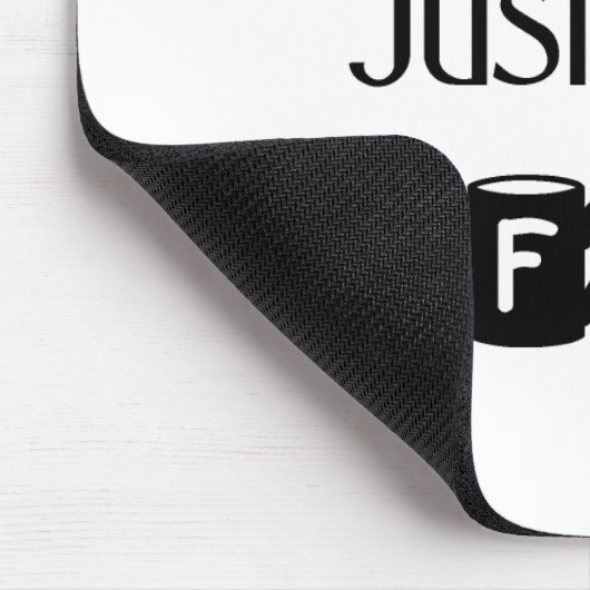 即刻の人間はちょうどコーヒーマウスパッドを加えます マウスパッド (コーナー)