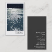 即刻の写真-カーディフ湾 名刺 (正面/裏面)