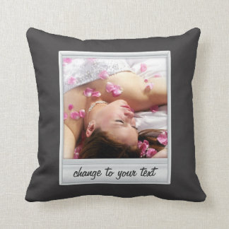 即刻の写真- photoframe -黒の… クッション