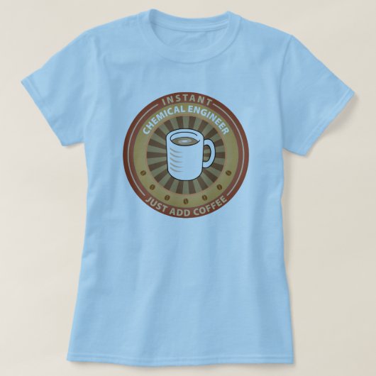 即刻の化学エンジニア Tシャツ (デザイン正面)