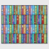 即刻の図書館の~の物語の時間~Lightおよび明るい ラッピングペーパー (フラット)