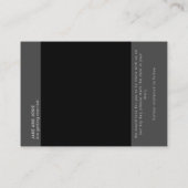 即刻写真結婚式は日付の挿入を保存 名刺 (裏面)