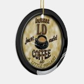 即刻LD -認可された栄養士のオーナメントのクリスマス セラミックオーナメント (右)