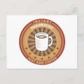 即効薬剤師 ポストカード (正面)