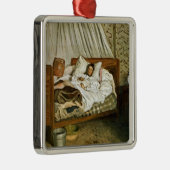 即席に作られた救急車 メタルオーナメント (右)