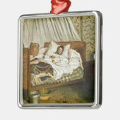 即席に作られた救急車 メタルオーナメント (左)