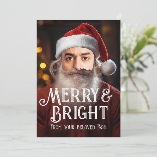 即席サンタ!顔を追加しおもしろいなさい。 シーズンカード (スタンド正面)