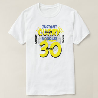 即席麺30 Tシャツ