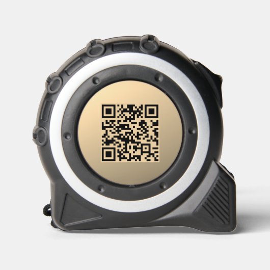 即座に編集可能なQRコードテンプレート | フェイク金ゴールド メジャー (正面)