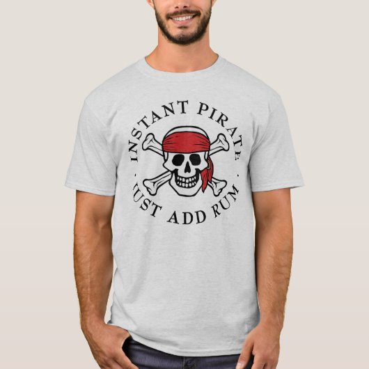 即時の海賊 Tシャツ (正面)