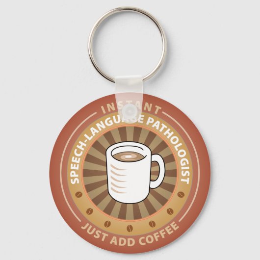 即時言語病理学者 キーホルダー (正面)
