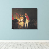 即興のコンサート、または価格 キャンバスプリント (インサイチュ (ウッドフロア))