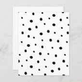 即興水玉模様。 (正面/裏面)