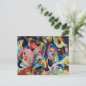 即興洪水 | Kandinsky ポストカード (スタンド正面)