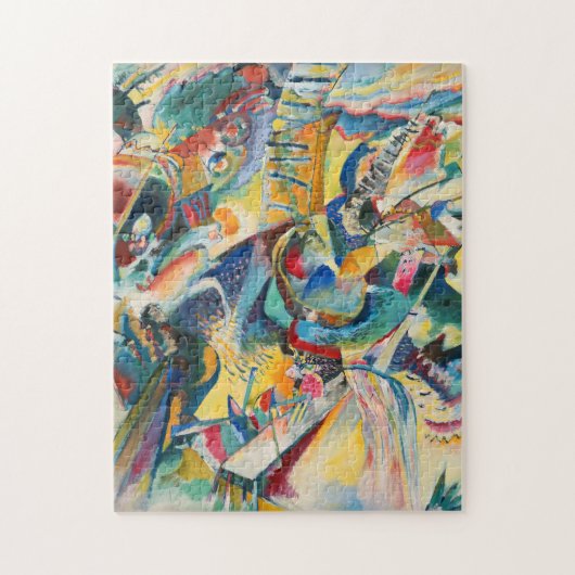 即興渓谷 – ワッシリーカンディンスキー – ジグソーパズル (縦)