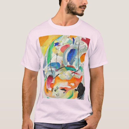 即興31, Sea Battle by Wassily Kandinsky Tシャツ (正面)
