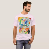 即興31, Sea Battle by Wassily Kandinsky Tシャツ (正面フル)