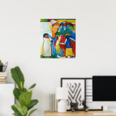 即興6 (アフリカ), Kandinsky 1909 ポスター (ホームオフィス)