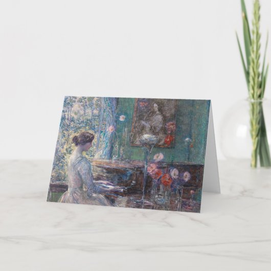 即興 | Childe Hasssam カード (正面)