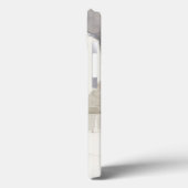 即興Iグレー抽象芸術プリント Case-Mate iPhoneケース (裏面 / 左)