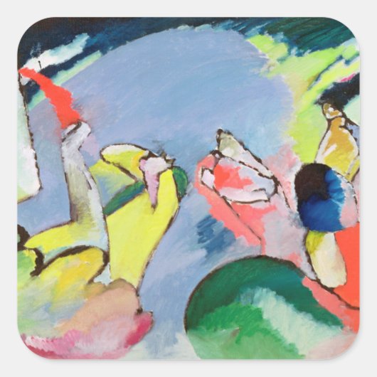 即興XIV, 1910 スクエアシール (正面)