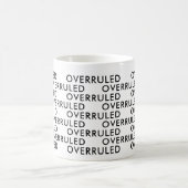 却下された弁護士オフィスギフトおもしろいことわざタイプ コーヒーマグカップ (中央)
