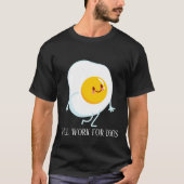 卵おもしろいを産む Tシャツ (正面)