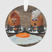 卵おもしろい オーナメント (正面)
