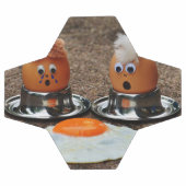 卵おもしろい サッカーボール (フラット)