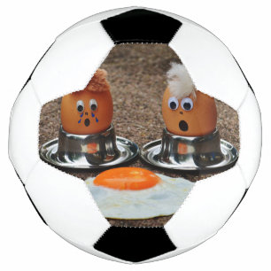 卵おもしろい サッカーボール
