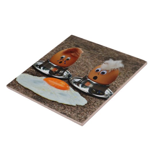 卵おもしろい タイル (側面)