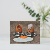 卵おもしろい ポストカード (スタンド正面)