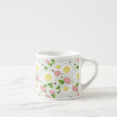 卵およびソーセージパターン エスプレッソカップ (右)