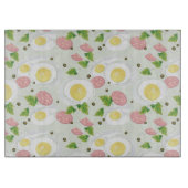 卵およびソーセージパターン カッティングボード (正面)