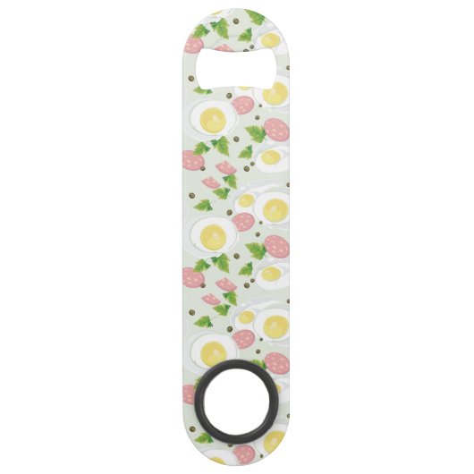 卵およびソーセージパターン スピード栓抜き (正面)