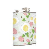 卵およびソーセージパターン フラスク (右)