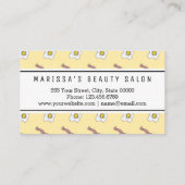 卵およびベーコンの朝食のグルメのロイヤリティの穿孔器 ロイヤリティカード (裏面)