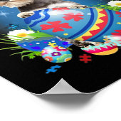 卵かご復活花付きバニーシュナウザー狩り ポスター (角)