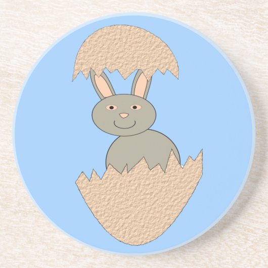 卵から孵化したバニー風変わり コースター (正面)