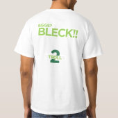 卵か。 Bleck! Tシャツ (裏面)