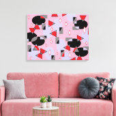 卵が擦り切れた キャンバスプリント (インサイチュ (リビング))