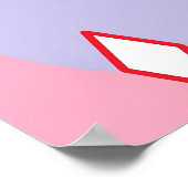 卵が擦り切れた ポスター (角)