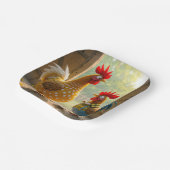 卵で鶏を飼育する ペーパープレート (傾斜あり)