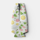 卵とソーセージ模様 ボトルクーラー (裏面)