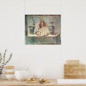 卵とツグミで生きている ポスター (キッチン)