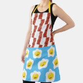 卵とベーコンの友最高の達は永遠 エプロン (インサイチュ)