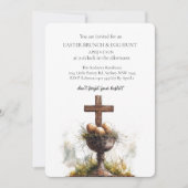 卵と卵のかご狩り 招待状 (正面)