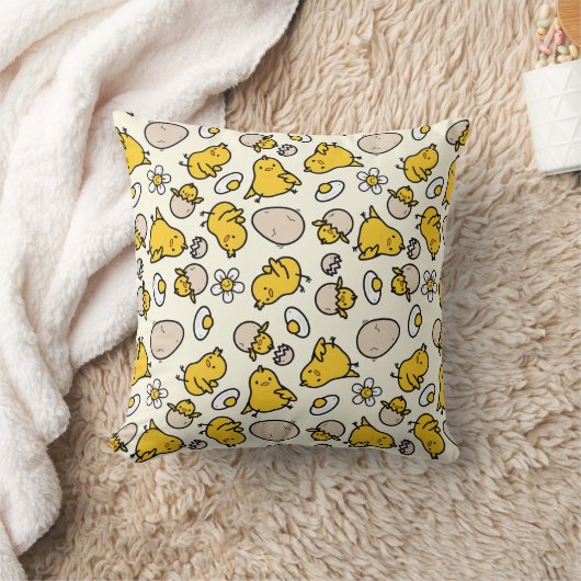 卵と雛 クッション (ブランケット)
