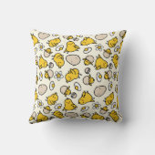 卵と雛 クッション (裏面)